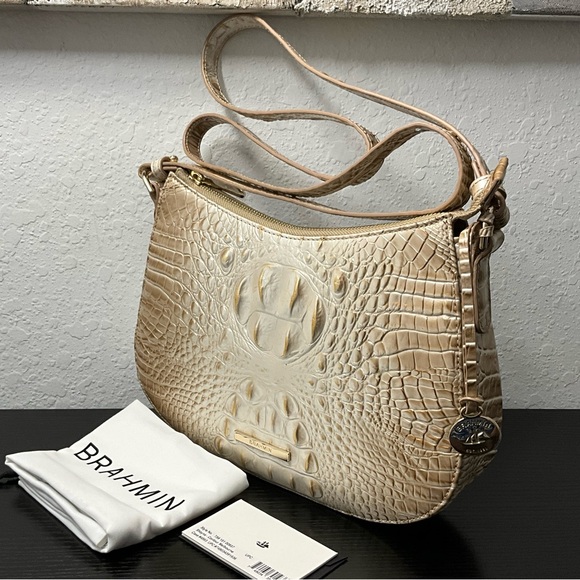 Brahmin Shayna CONTOUR MELBOURNE W/Eye GREAT NEUTRAL COLOR - Picture 4 of 9